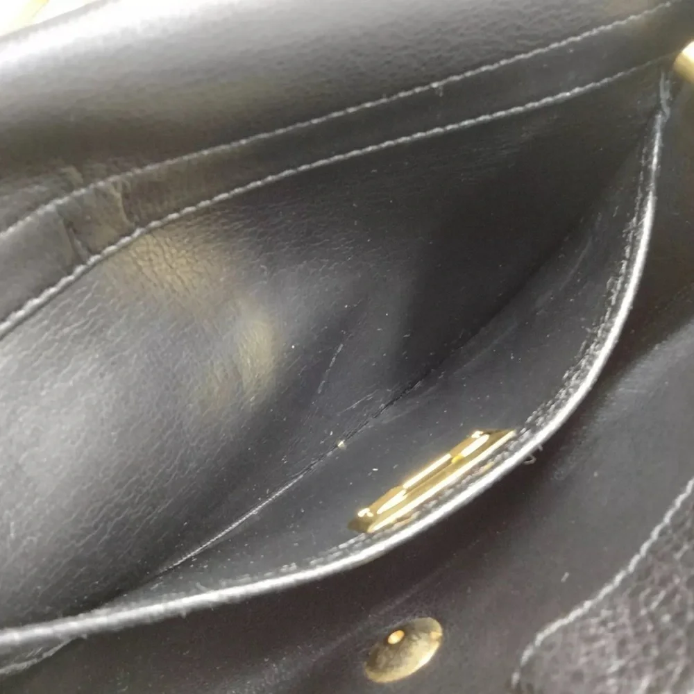 Christian Dior Shoulder Bag Black Leather - Picture 8 of 8